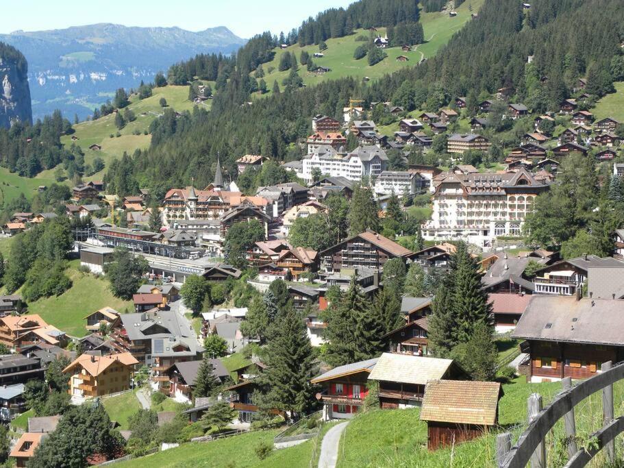 Apartment With Great View At Residence Brunner Wengen Exterior photo